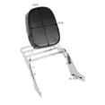 thumbnail image 4 of SLMOTO Sissy Bar Backrest Set Luggage Rack Pad Fit for Honda Shadow ACE 1100 VT1100 Shadow SABRE 1100 ACE VT1100, 4 of 4