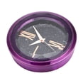 thumbnail image 3 of Decoración del coche Reloj electrónico Reloj Etiqueta interior del automóvil Reloj (púrpura), 3 of 12
