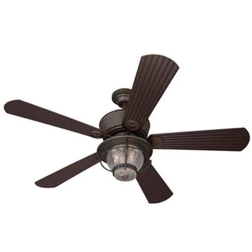 Merrimack 52 In Antique Bronze Downrod Mount Indoor Outdoor Ceiling Fan With Light Kit And Remote Com Merrimack 52 In Antique Bronze Downrod, Outdoor Ceiling Fan Blades Harbor Breeze