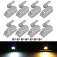 thumbnail image 4 of DYstyle 1-10Pcs Universal Cabinet Cupboard Wardrobe LED Hinge Light For Home Kitchen Warm/Cool White Lamp, 4 of 7