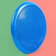 thumbnail image 3 of WRITWAA Inflatable Wobble Disc Blue for Balance Training and Posture Improvement with Pump Included, 3 of 8