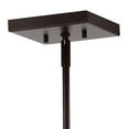 thumbnail image 2 of JONATHAN Y Quinn 8.13" 1-Light Industrial Farmhouse Iron/Glass LED Pendant, Oil Rubbed Bronze, 2 of 9