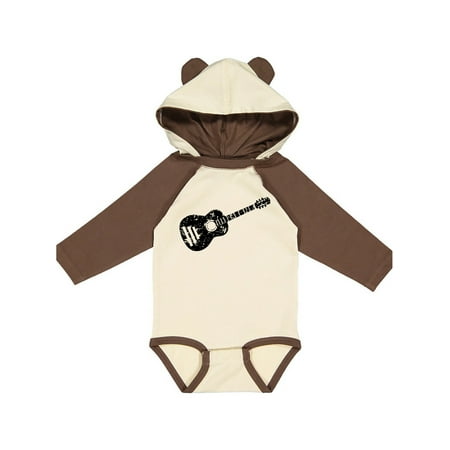 

Inktastic Grunge Guitar Gift Baby Boy or Baby Girl Long Sleeve Bodysuit