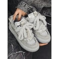 thumbnail image 1 of Spring And Autumn New Style Women's Casual Fashion Sneakers, Round Toe, Lace-up Low-top Comfortable Sports Street Style Shoes, 1 of 4