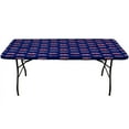 thumbnail image 3 of Mississippi Rebels Tailgate Fitted Tablecloth, 33" x 33", Card Table 96" x 30", 8 ft table, 3 of 5