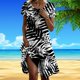thumbnail image 1 of WILLBEST Vestidos De Verano Para Mujer Vestido Casual Con Estampado Floral Para Mujer Cuello Redondo Vacaciones Uso Diario Primavera Verano Básico Cómodo Elegante Atuendo Femenino 3048, 1 of 3