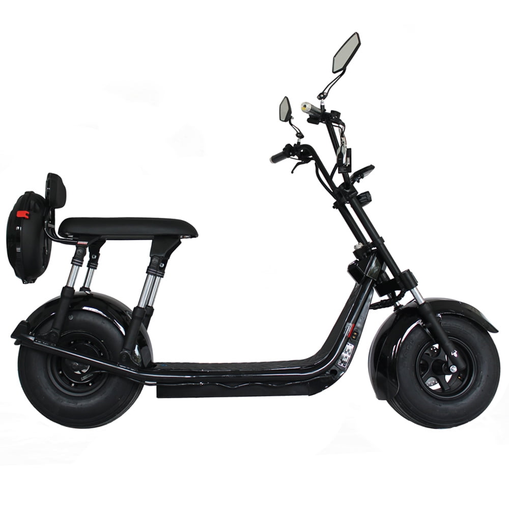 Canddidliike 18inch Tires Moped Electric Scooter Bike with Seat in