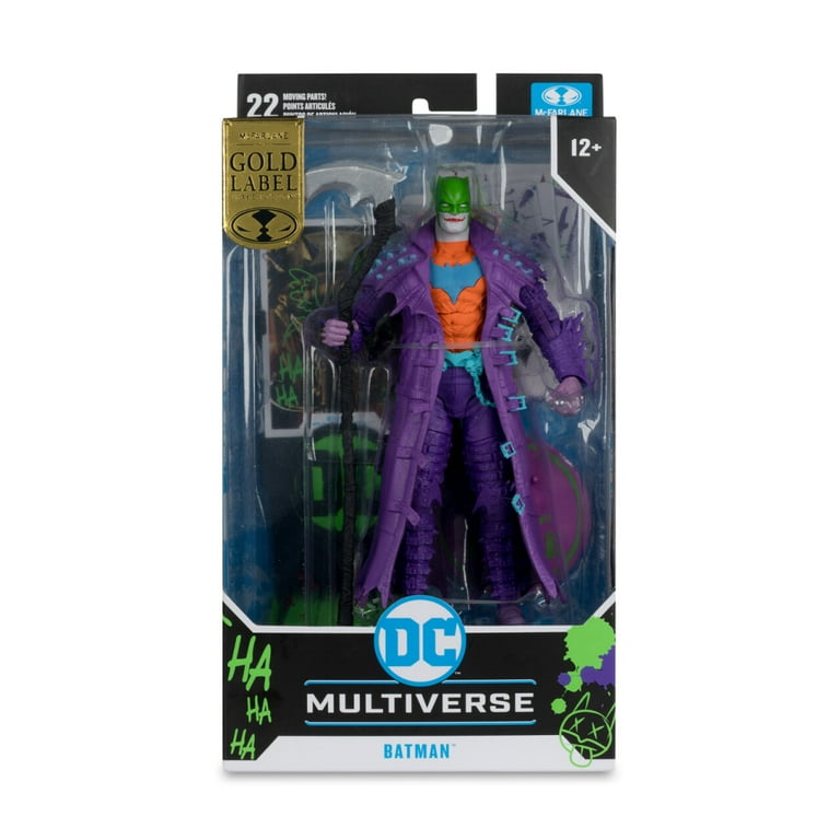 DC Multiverse Batman (Dark Nights: Death Metal) Jokerized Gold