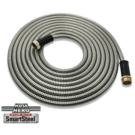 - Hose Hero As Seen On TV Smart Steel Light Weight 25 Feet Metal Garden Hose