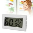 thumbnail image 2 of Digital Indoor Hygrometer - Accurate Temperature & Humidity Monitor with LCD Display, ABS Material, Compact Portable, 2 of 6