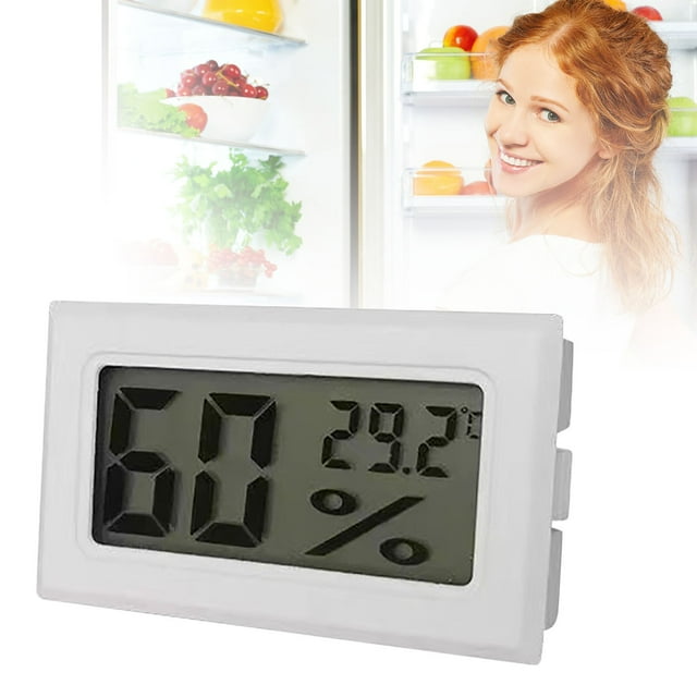 Ltdhehe Hygromètre Intérieur Numérique Mesure Précise de l'Humidité et de la Température avec Écran LCD