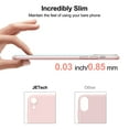 thumbnail image 3 of JETech Upgraded Slim (0.85 mm Thin) Case for iPhone XR 6.1-Inch, Camera Lens Cover Full Protection, Slim Fit Ultra Thin Lightweight Matte Hard PC, Support Wireless Charging (Pink), 3 of 7