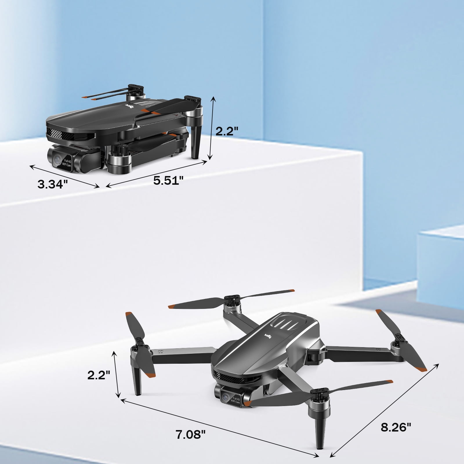 しおジイさま専用 ドローン HR iCAMERA4 H4(GPS搭載) Loheer G09 GPS Drone with Camera for Adults 4k, RC