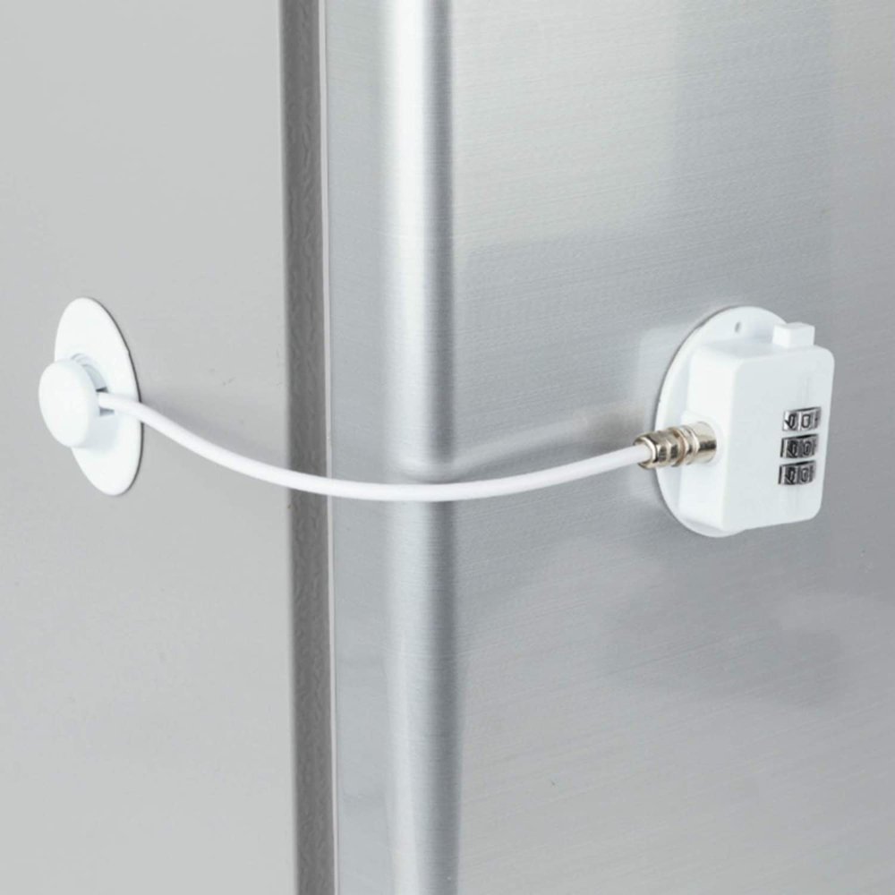 Refrigerator Lock Dorm Freezer Door Lock and Child Safety Lock