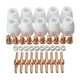 thumbnail image 1 of de aire antorcha PT31 consumibles Kits de cobre extendido punta larga electrodo y boquillas consumibles para cortar 40/Cortar 50, 1 of 9