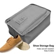 thumbnail image 4 of Cateissary Waterproof Shoe Storage Bag Portable Zipper Camping Carrier Office Pouch Clothing Bedroom Bathroom Handle with Organizer Type3 NO3 Cateissary BB0557-00, 4 of 6