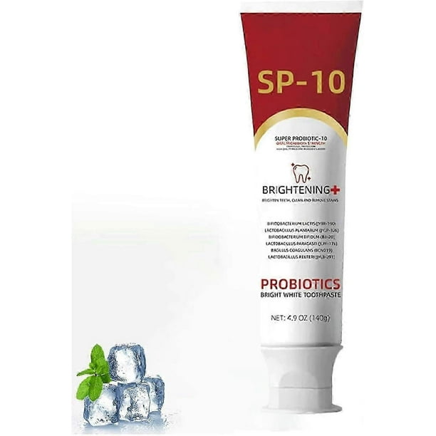 Sp 10 Toothpaste, Sp-10 Toothpaste, Ultra Whitening Toothpaste Sp-10, Sp-10 Probiotic Brightening Whitening Toothpaste, Fresh Breath