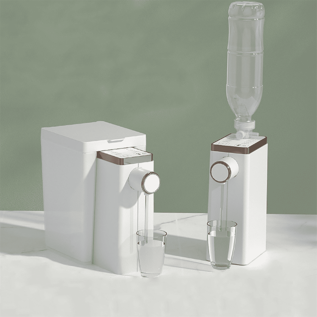 Instant Hot Water Dispenser Small Desktop Direct Drinking Machine Desktop Fast Hot Water Dispenser US Plug