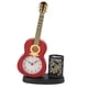 thumbnail image 2 of Reloj Despertador De Guitarra, Práctico Decorativo Multifuncional, Duradero, Resistente Al Desgaste, Reloj De Guitarra De Escritorio Resistente Con Sacapuntas Para Oficina, 2 of 7
