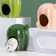 thumbnail image 3 of Summer Hamster Porcelain House Guinea Pigs House Cool Nest Small Animal Nest Summer Cool Cage for Hamster Rodents Cage, 3 of 7