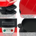 thumbnail image 4 of Prensa de Hamburguesas Multifuncional de 600 W, con Aro para Huevos, Luz Indicadora, Bandeja Antiadherente y Diseño Desmontable, Ideal para Hacer Hamburguesas. Yellow, 4 of 5