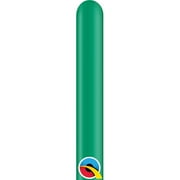 160Q Qualatex Green Latex Entertainer Balloons (100 Pack) - Party Supplies Decorations