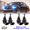 Ice Blue, variant on 8000K Ice Blue LED Headlight Bulbs Combo Kit For Buick LaCrosse 2014 2015 2016