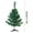 A, variant on Snow Flocked Christmas Tree Hinged Artificial Pines Tree, Realistic Artificial Christmas Decoration Tree With Metal Stand And 200-Lush Branch Tips For Indoor Holiday Home Office Party Display