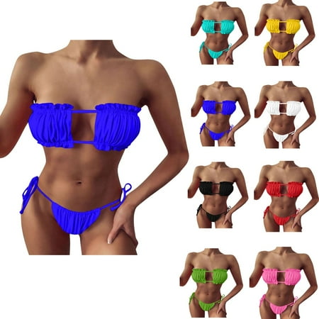 Dingyimy Womens Swimsuits  High Waisted Bikini Sets For Women  Womens Swimsuits Tummy Control  Cheeky Bikini Sets For Women  Swimming Suits For Women  Bathing Suit Tops For Women