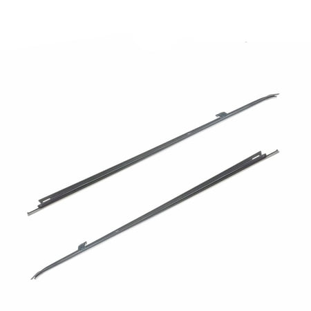 Outer Window Sweep Seals Rubber Weatherstrip Pair Set For Buick Chevy Olds