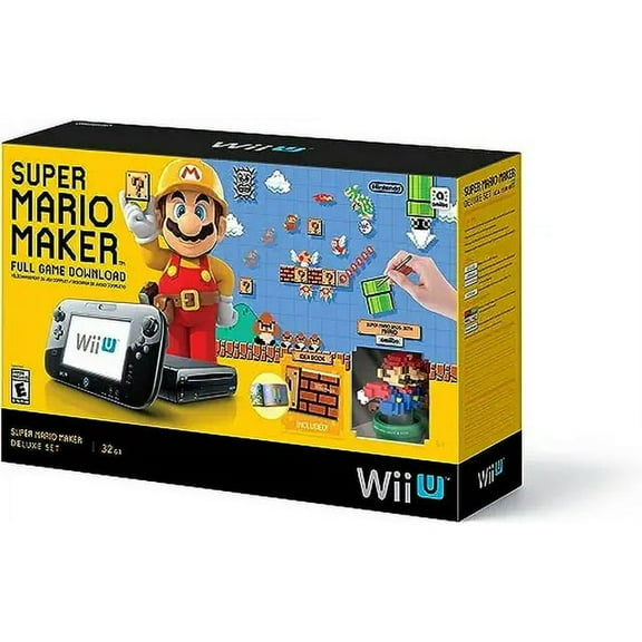 Pre-Owned Super Mario Maker Console Deluxe Set - Nintendo Wii U