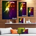 thumbnail image 3 of Illuminating Girl s Head Fractal - Modern Portrait Canvas Art, 3 of 4