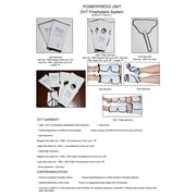 DVT Compression Pump Complete Set W/1 Pair Calf Garment (L)