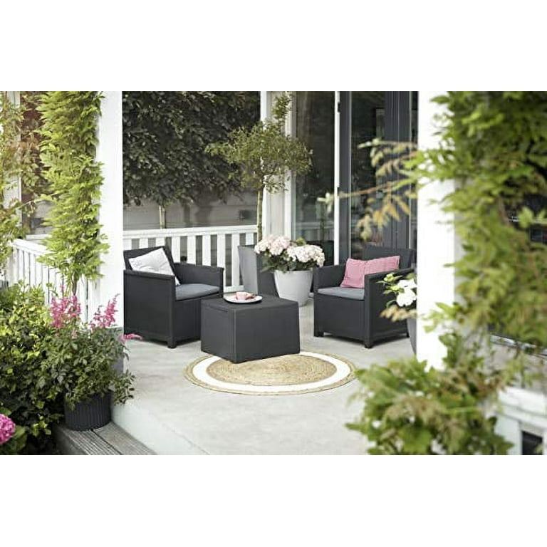 Keter corfu balcony set graphite new arrivals
