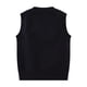 thumbnail image 5 of Odeerbi Niños Punto Suéter V Cuello Chaleco Botón Delantero Sin Mangas Cardigan Chaleco Uniforme de La Escuela, 5 of 7