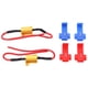 thumbnail image 3 of 2 juegos de resistencias LED, decodificación precisa y eficiente, pequeño, portátil, anticorrosión, fácil de usar, adaptador de resistencias de carga LED, 3 of 5
