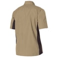 thumbnail image 3 of Chef Code Utility Work Shirt with Button Front and Vent Side Panels, Khaki, 4XL, 3 of 3