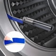 thumbnail image 2 of Hard Bristle Crevice Cleaning Brush with Spray Bottle, Grout Cleaner Tool with Stiff Bristles for Tight Spaces, Gap Cleaning Brush for Toilet, Bathroom, Kitchen Surfaces (2, Blue), 2 of 10