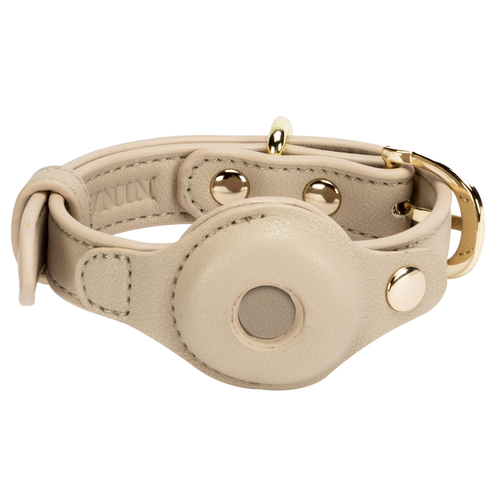 NINA WOOF Dog Collar Compatible with Airtag 2021, Cupertino Dog Collars