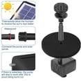 thumbnail image 3 of 6.0w Solar Fountain Water Pump - 500lph Solar Powered Watering Pump_Perfect Gift, 3 of 4