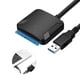 thumbnail image 2 of Cable convertidor SATA a USB, adaptador universal para disco duro externo de 2,5 pulgadas (negro), 2 of 5
