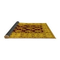 thumbnail image 2 of Ahgly Company Indoor Rectangle Oriental Yellow Industrial Area Rugs, 2' x 4', 2 of 4