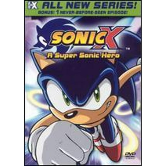 Pre-Owned Sonic X, Vol. 1: A Super Sonic Hero (DVD 0704400079429)