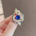 thumbnail image 3 of EOEMY Fashion Crystal Rhinestone Dragon Brooch Pin Women Men Corsage Jewelry Wholesale-#2, 3 of 9