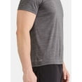 thumbnail image 4 of Athletic Works Men’s & Big & Tall Men’s Active Performance Jersey Tee Shirt, Sizes XS-5XL, 4 of 5