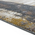 thumbnail image 5 of Luxe Weavers Abstract Gray Gold Size 8x10 Area Rug Contemporary Carpet, 5 of 5