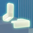 thumbnail image 5 of IBASETOY 12Pcs Soft Furniture Corner Protectors Light Green with Night Light for Table Safety, 5 of 6