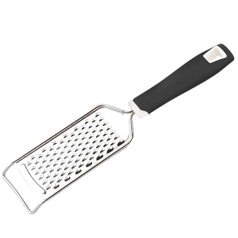VEAREAR Vegetable Grater Durable Non-slip Handle Stainless Steel Handheld  Manual Hard Cheese Grater Kitchen Tool for Daily Life 