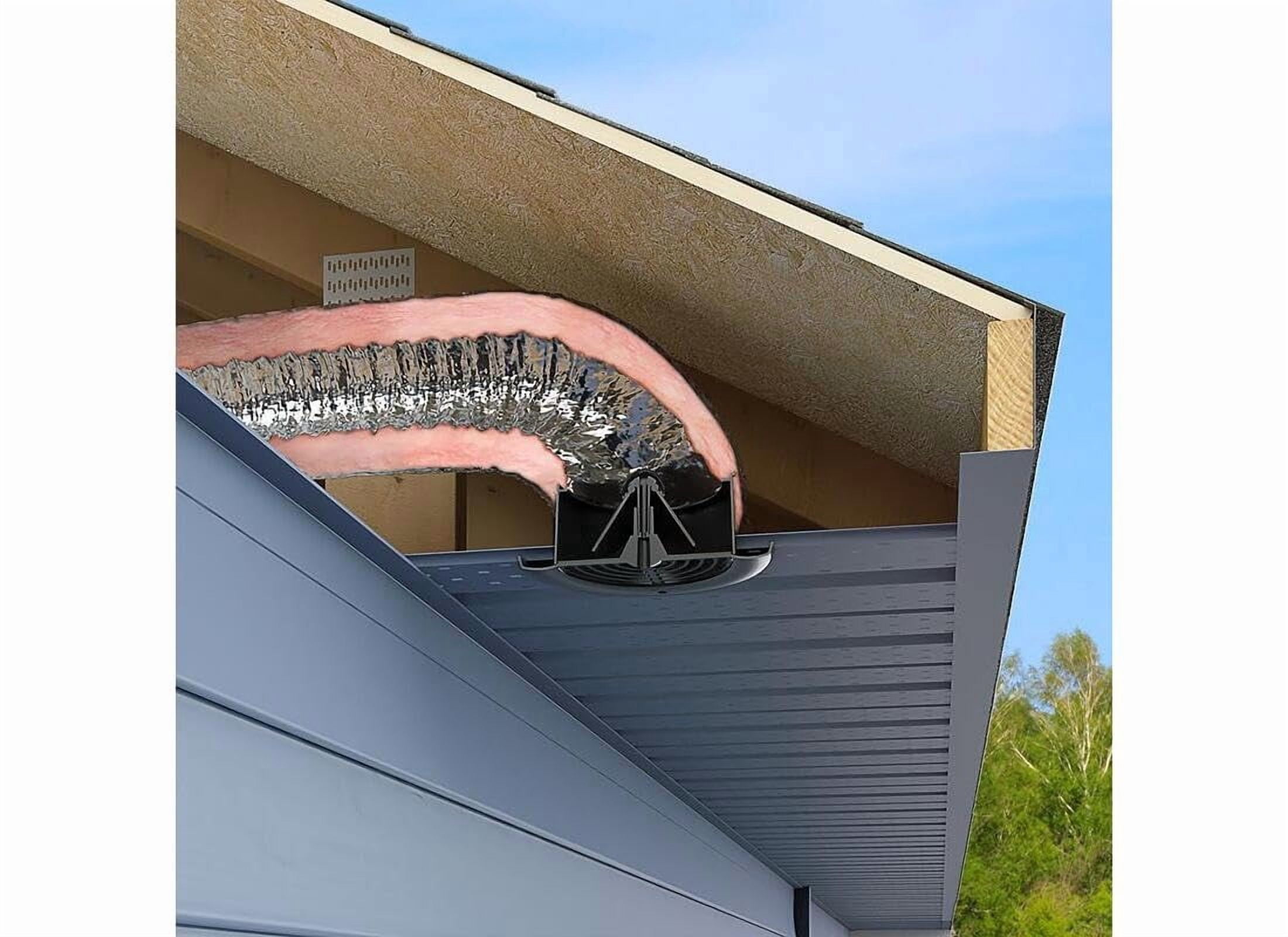 DUCT POLY SILVER 6"X25' (Pack of 1)