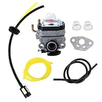 Carburetor Replacement Compatible with Craftsman 316.796140 41AD526C799 String Trimmers, Trimmer Carburetor with Fuel Line Kit for Yard Trimming